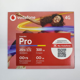 Стартовый пакет Vodafone SuperNet Pro